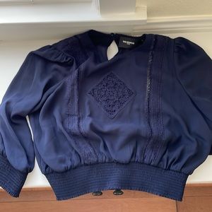 The Kooples cropped blouse